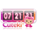 Cuteki Piggy Clock