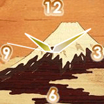 Mount Fuji Clock Widget