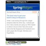 SpringWidgets RSS Reader